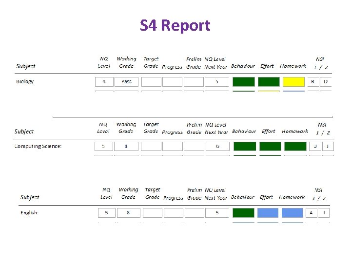 S 4 Report 