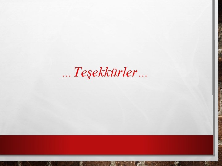 …Teşekkürler… 