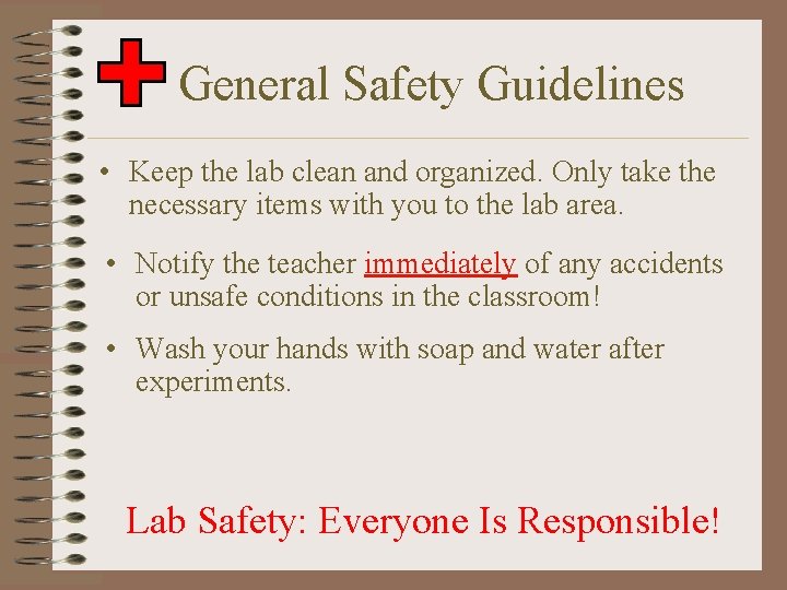 Lab Safety 2017 Semester 2 Agenda 19 HW
