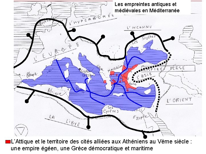 Les empreintes antiques et médiévales en Méditerranée L’Attique et le territoire des cités alliées
