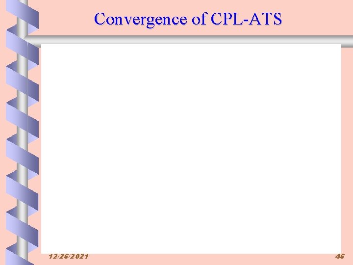 Convergence of CPL-ATS 12/26/2021 46 