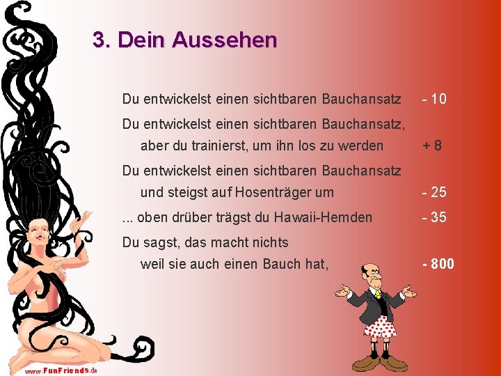 3. Dein Aussehen Du entwickelst einen sichtbaren Bauchansatz - 10 Du entwickelst einen sichtbaren