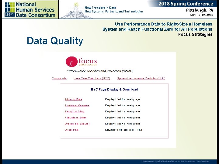 Data Quality Use Performance Data to Right-Size a Homeless System and Reach Functional Zero