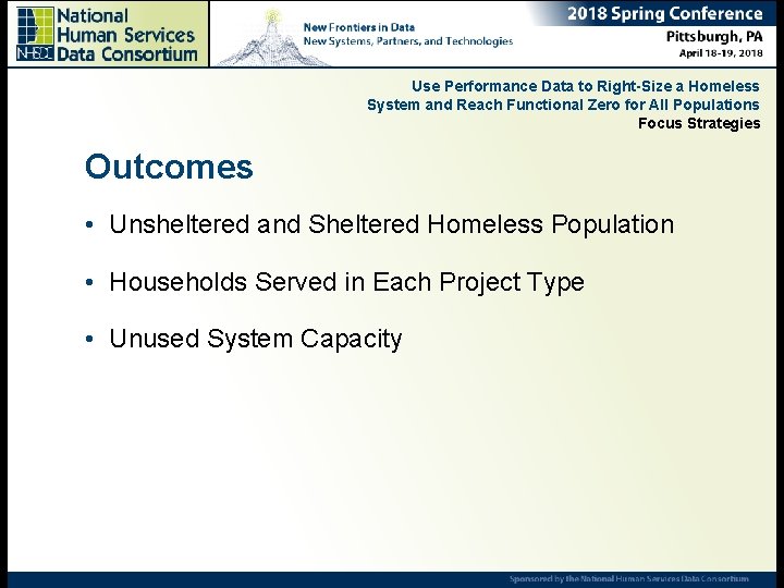 Use Performance Data to Right-Size a Homeless System and Reach Functional Zero for All