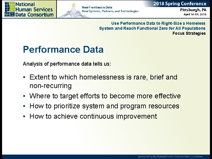 Use Performance Data to Right-Size a Homeless System and Reach Functional Zero for All