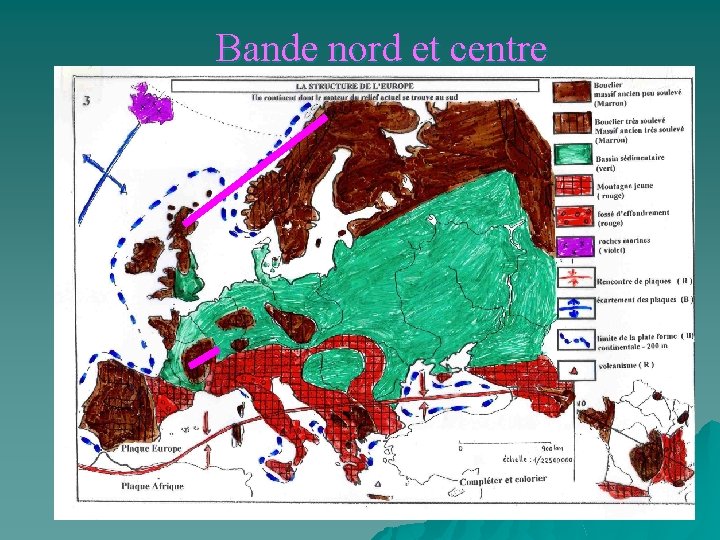 Bande nord et centre 