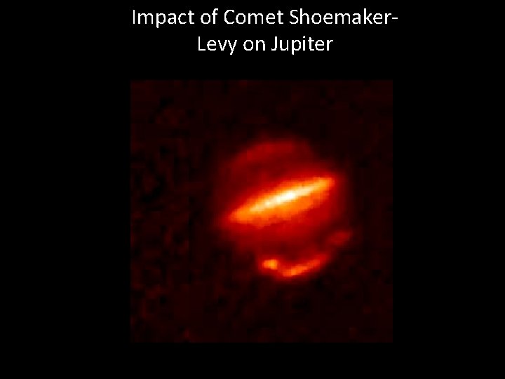 Impact of Comet Shoemaker. Levy on Jupiter 