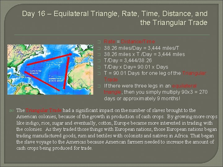 U S History Math Bellringer Day 16 Equilateral