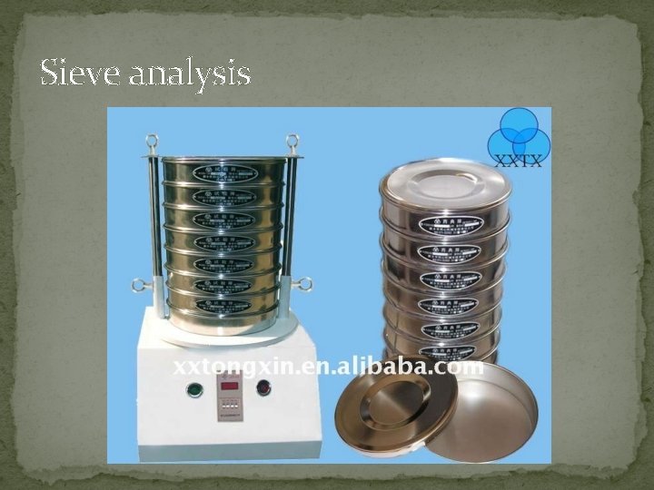 Sieve analysis 