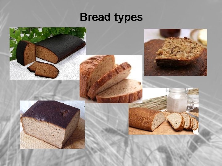 Bread types 