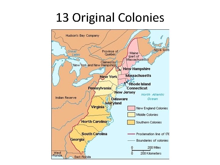 13 Original Colonies 
