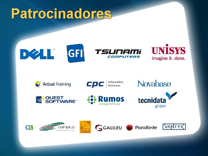 Patrocinadores 