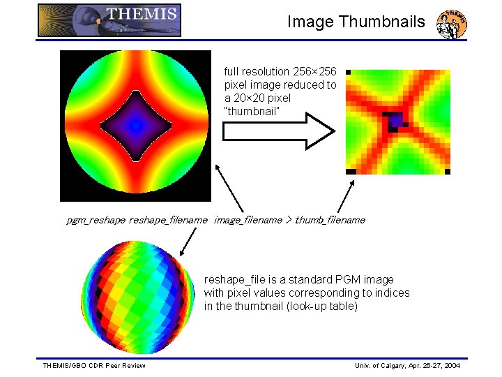 Image Thumbnails full resolution 256× 256 pixel image reduced to a 20× 20 pixel