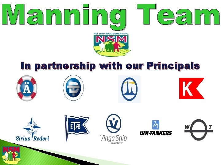 In partnership with our Principals 