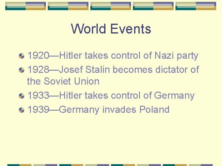 Nazi Renaissance Modernism part one The Harlem Renaissance Key Dates
