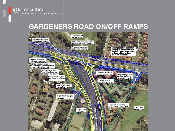 GARDENERS ROAD ON/OFF RAMPS 