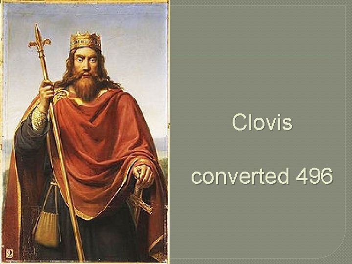Clovis converted 496 