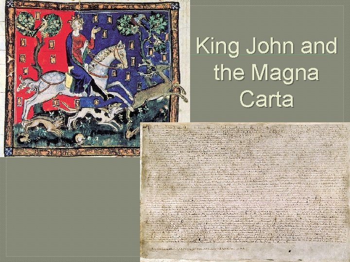 King John and the Magna Carta 