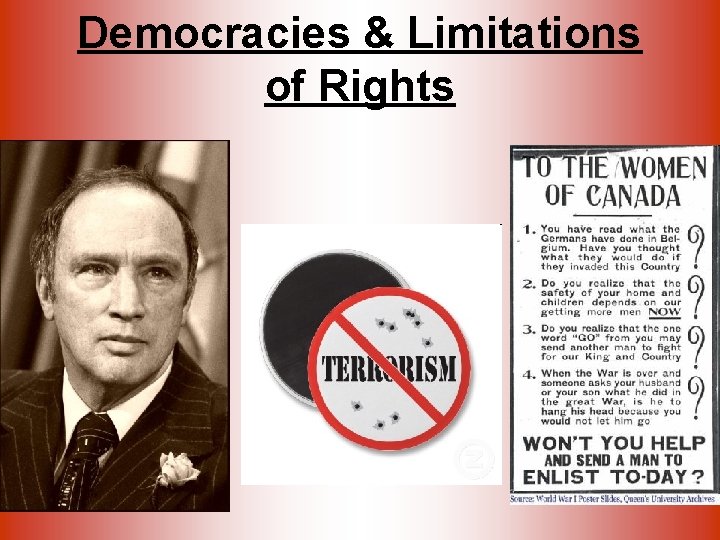 Democracies & Limitations of Rights 