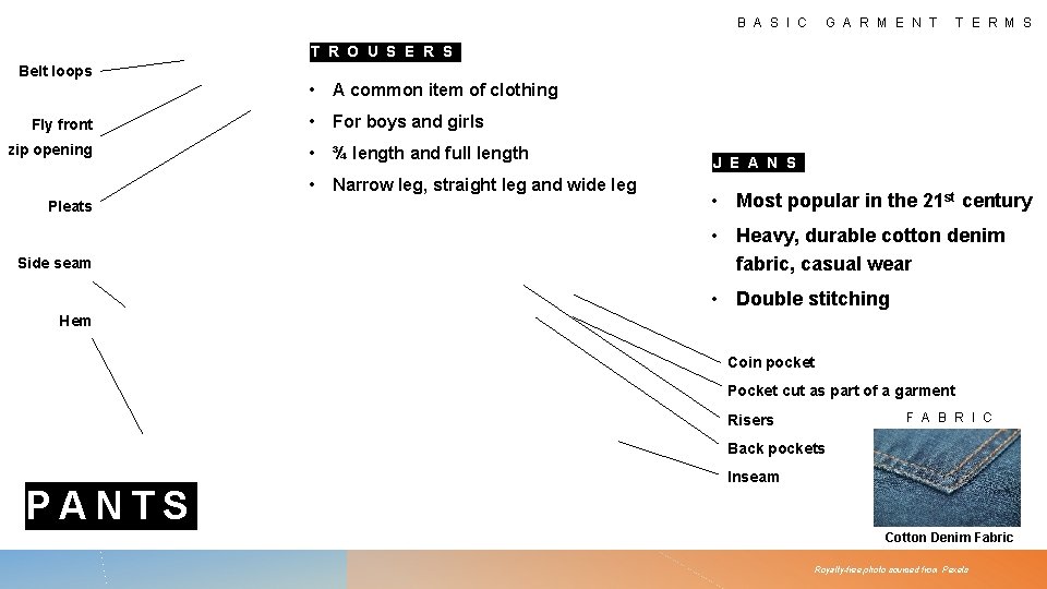 B A S I C G A R M E N T T E