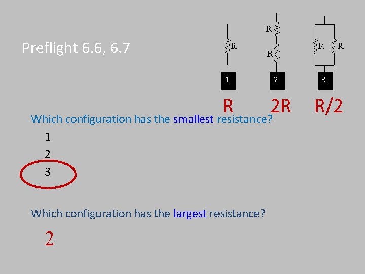 Preflight 6. 6, 6. 7 1 R 2 2 R Which configuration has the Preflight 6. 6, 6. 7 1 R 2 2 R Which configuration has the