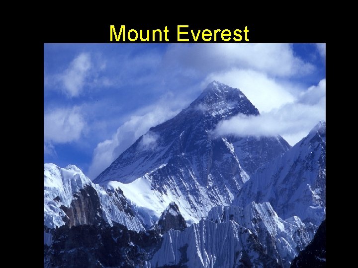 Mount Everest 