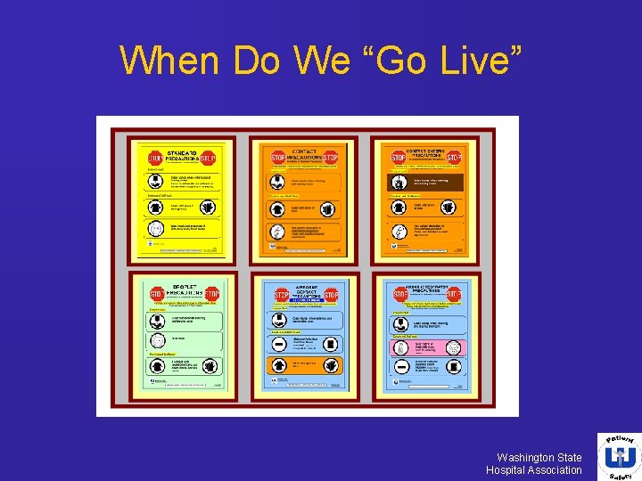 When Do We “Go Live” Washington State Hospital Association 