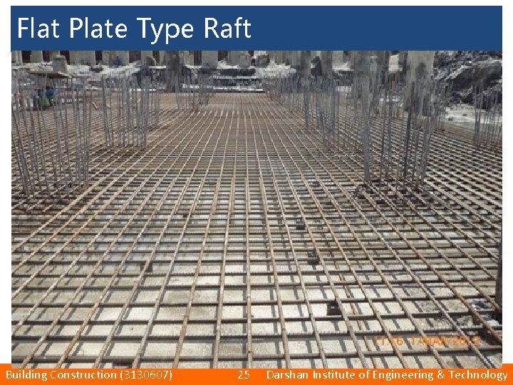 Flat Plate Type Raft Building Construction (3130607) 25 Darshan Institute of Engineering & Technology