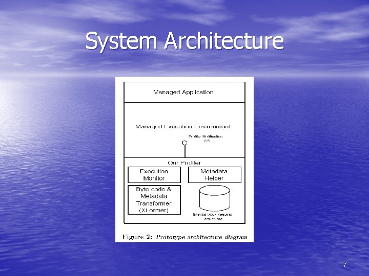 System Architecture 7 