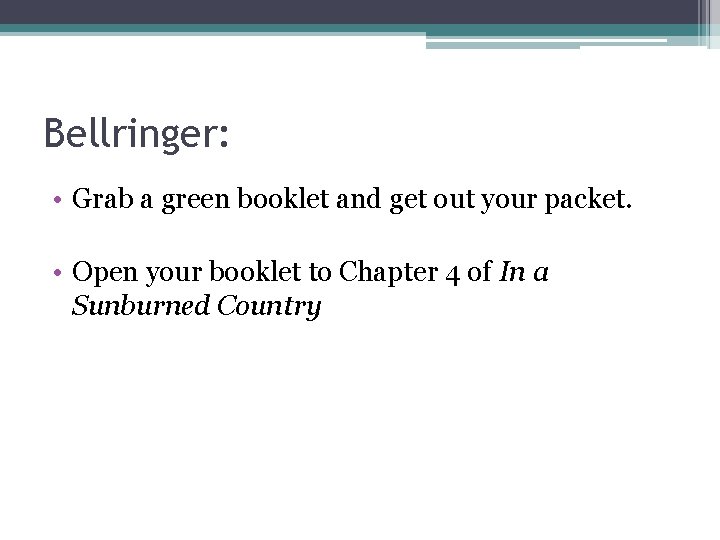 Writing Assessment One Get out your writing assessment