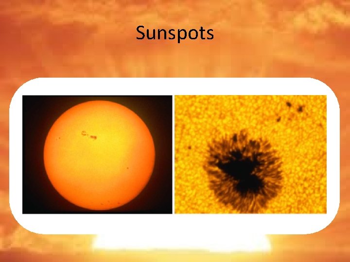 Sunspots 