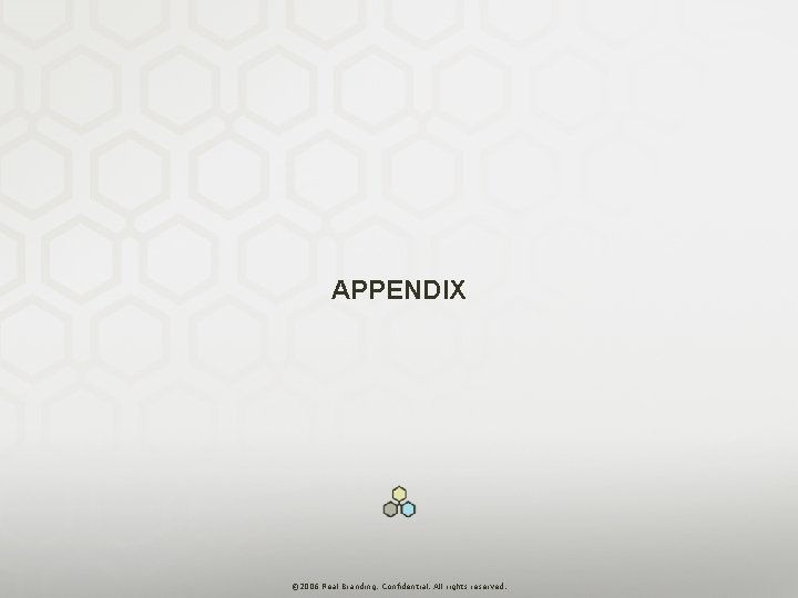 APPENDIX San Francisco: 2325 Third Street | Suite 108 | San Francisco | CA