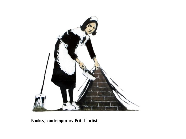 Banksy, contemporary British artist 