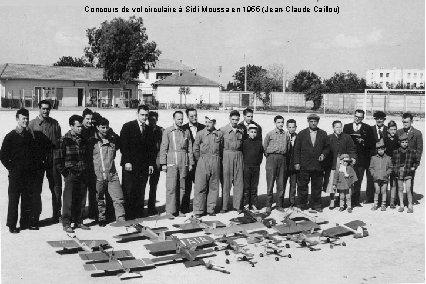 Concours de vol circulaire à Sidi-Moussa en 1955 (Jean-Claude Caillou) 