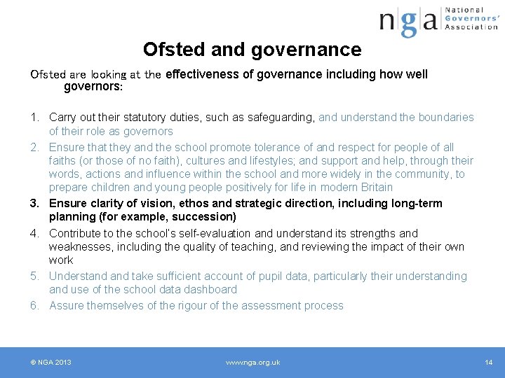 Preparing for Ofsted Pa Je S 4 th
