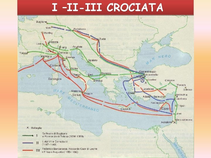 I –II-III CROCIATA 