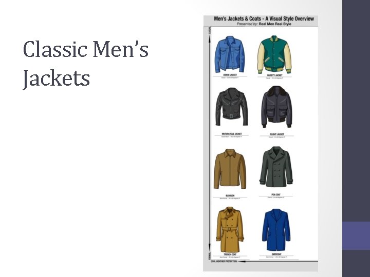 Classic Men’s Jackets 