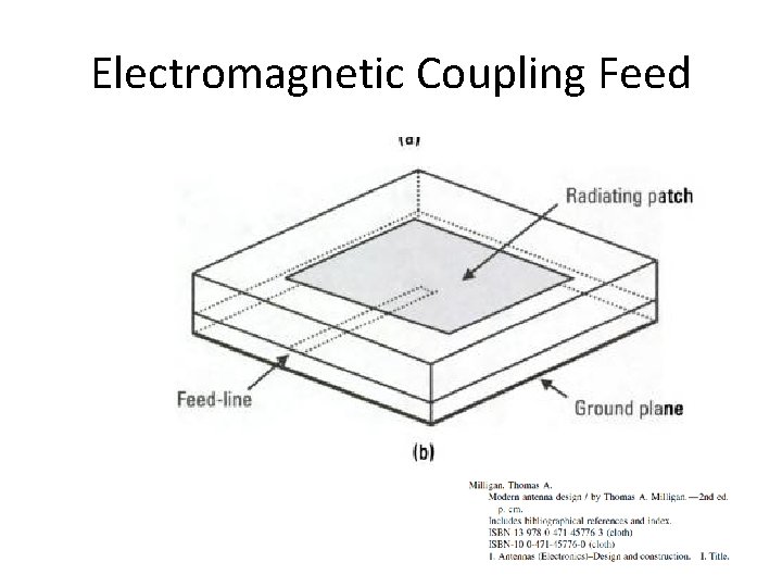 Electromagnetic Coupling Feed 