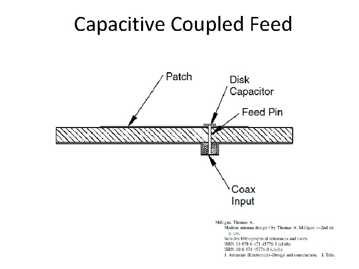 Capacitive Coupled Feed 
