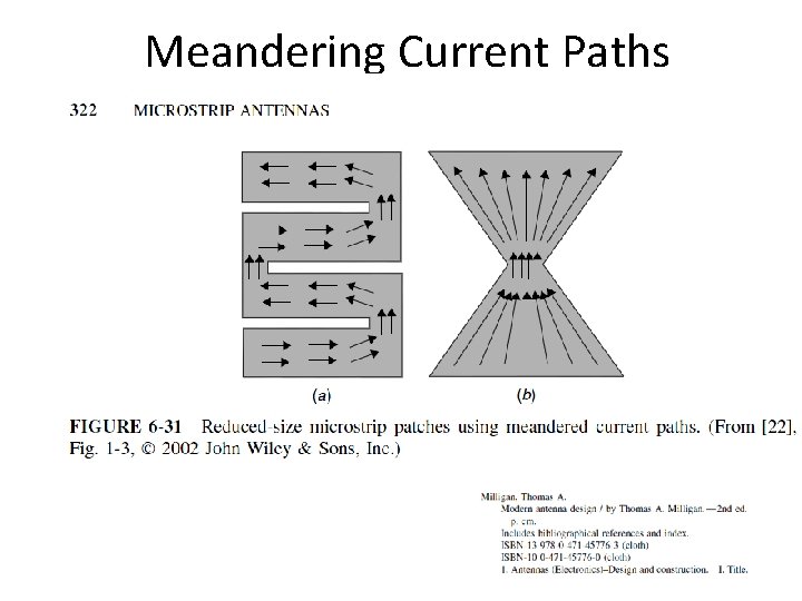 Meandering Current Paths 