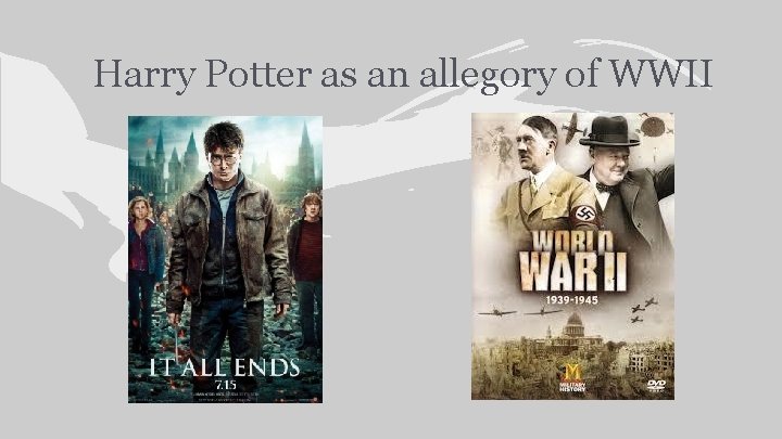 Harry Potter as an allegory of WWII 