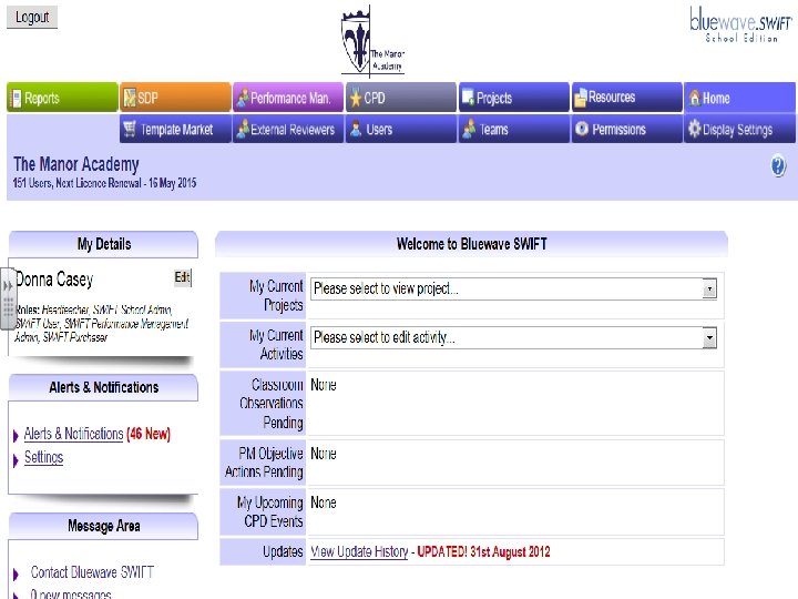 THE MANOR ACADEMY Powerpoint Templates 