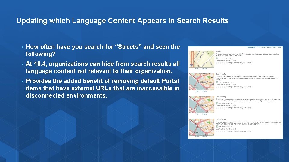 Updating which Language Content Appears in Search Results • How often have you search