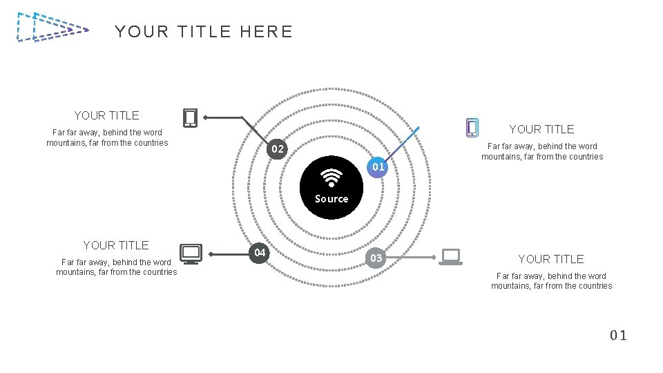 YOUR TITLE HERE YOUR TITLE Far far away, behind the word mountains, far from