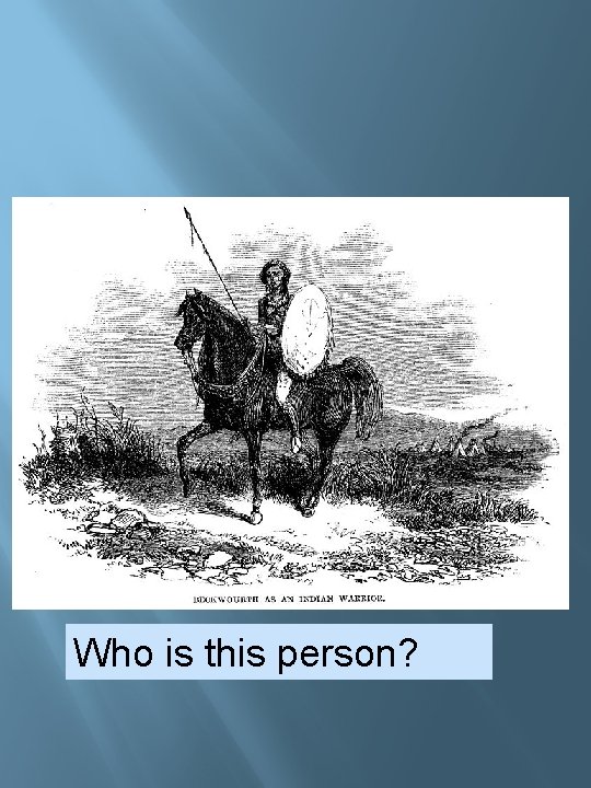 Who is this person? Who is this person?