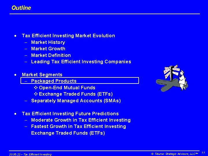 Outline · Tax Efficient Investing Market Evolution – Market History – Market Growth –