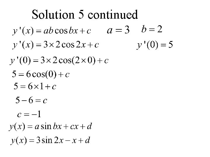 Solution 5 continued 