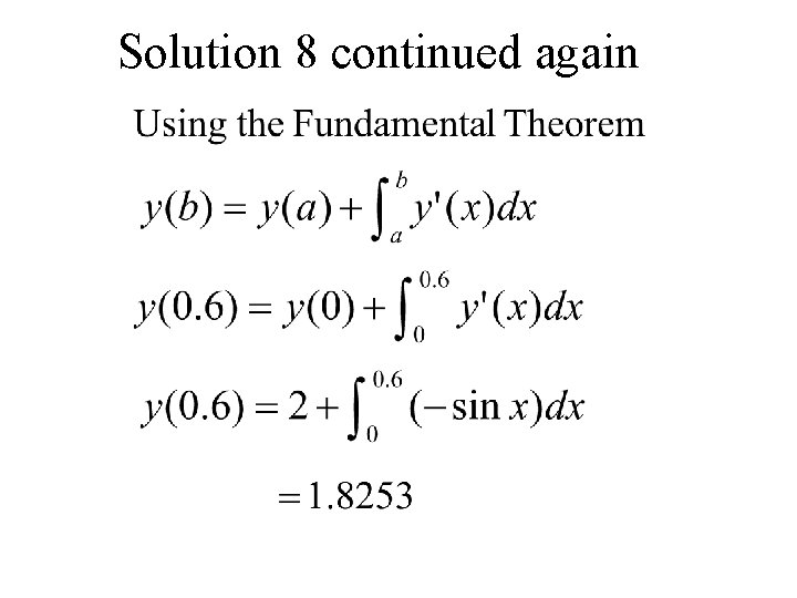 Solution 8 continued again 