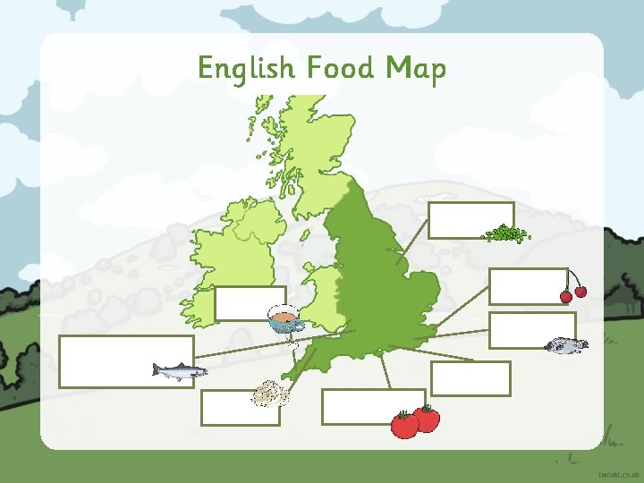 English Food Map 