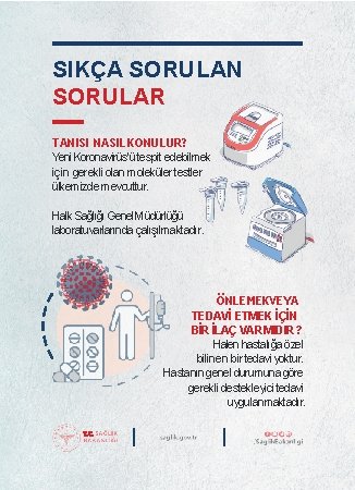 SIKÇA SORULAN SORULAR TANISI NASIL KONULUR? Yeni Koronavirüs’ü tespit edebilmek için gerekli olan moleküler